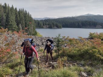 Adult outdoor expeditions hiking