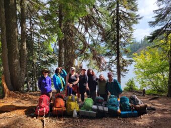 Adult outdoor expeditions hiking